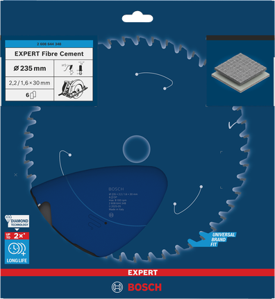 BoschEXPERT 纤维水泥圆锯片 235 毫米。